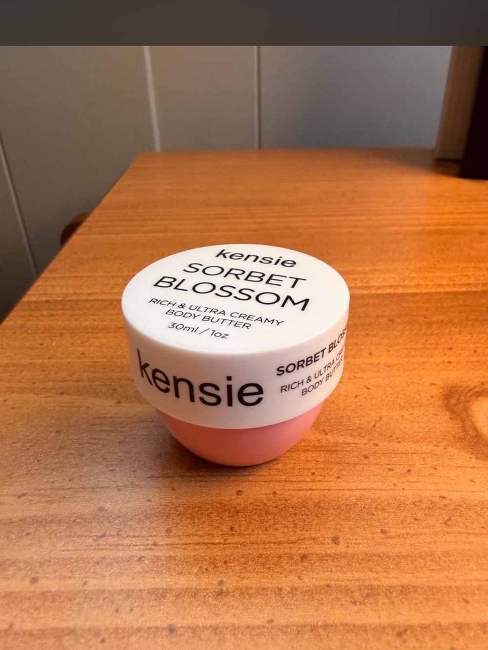 Kensie Sorbet Blossom Body Butter - White & Pink